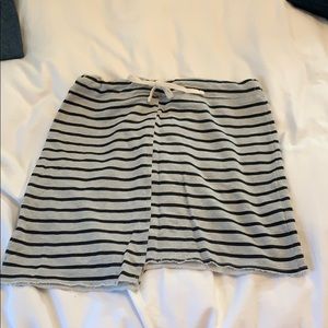 Striped skirt